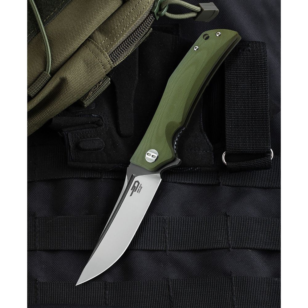 Нож Bestech BG05B-2 Scimitar Green