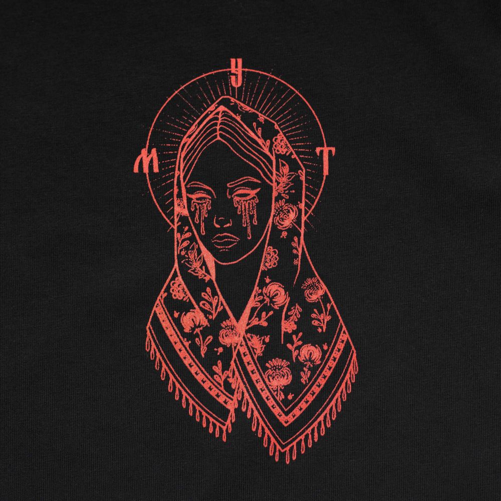 Футболка Омут!Кастом Нимб Черная