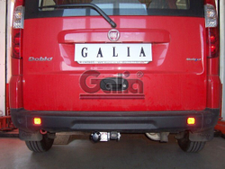 Фаркоп оцинкованный Galia F070A для FIAT Doblo 2001-2010(паспорт и сертификат в комплекте)(без электрики)