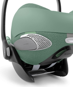 Коляска Cybex Priam IV Rosegold complete Cloud T Leaf Green Plus Base T 3 в 1 Off White