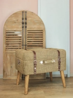 Пуфик для прихожей с ящиком