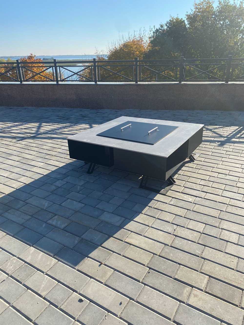 Дизайнерское уличное кострище, d 150см (UFIRE), GF-06-150