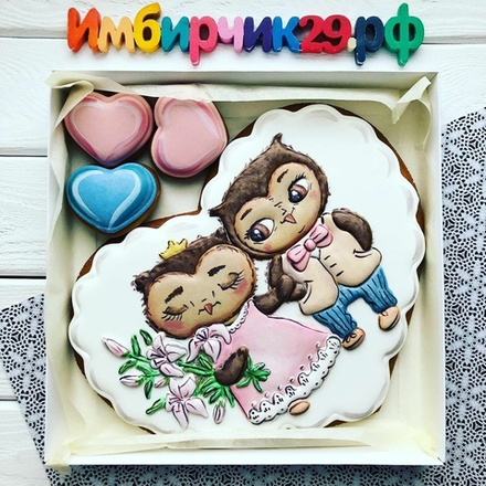 Имбирные пряники Любовь