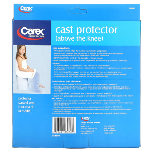 Carex, Литой протектор, выше колена, 1 протектор