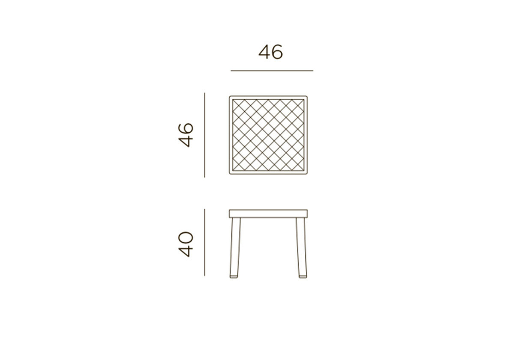 Столик Nardi Rodi, white