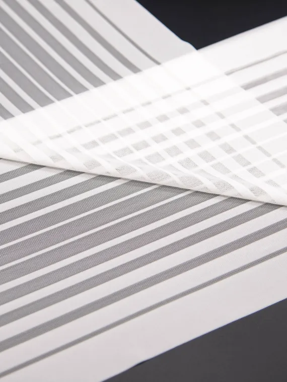 03-49 Кружево-сетка 24 см, айвори 004