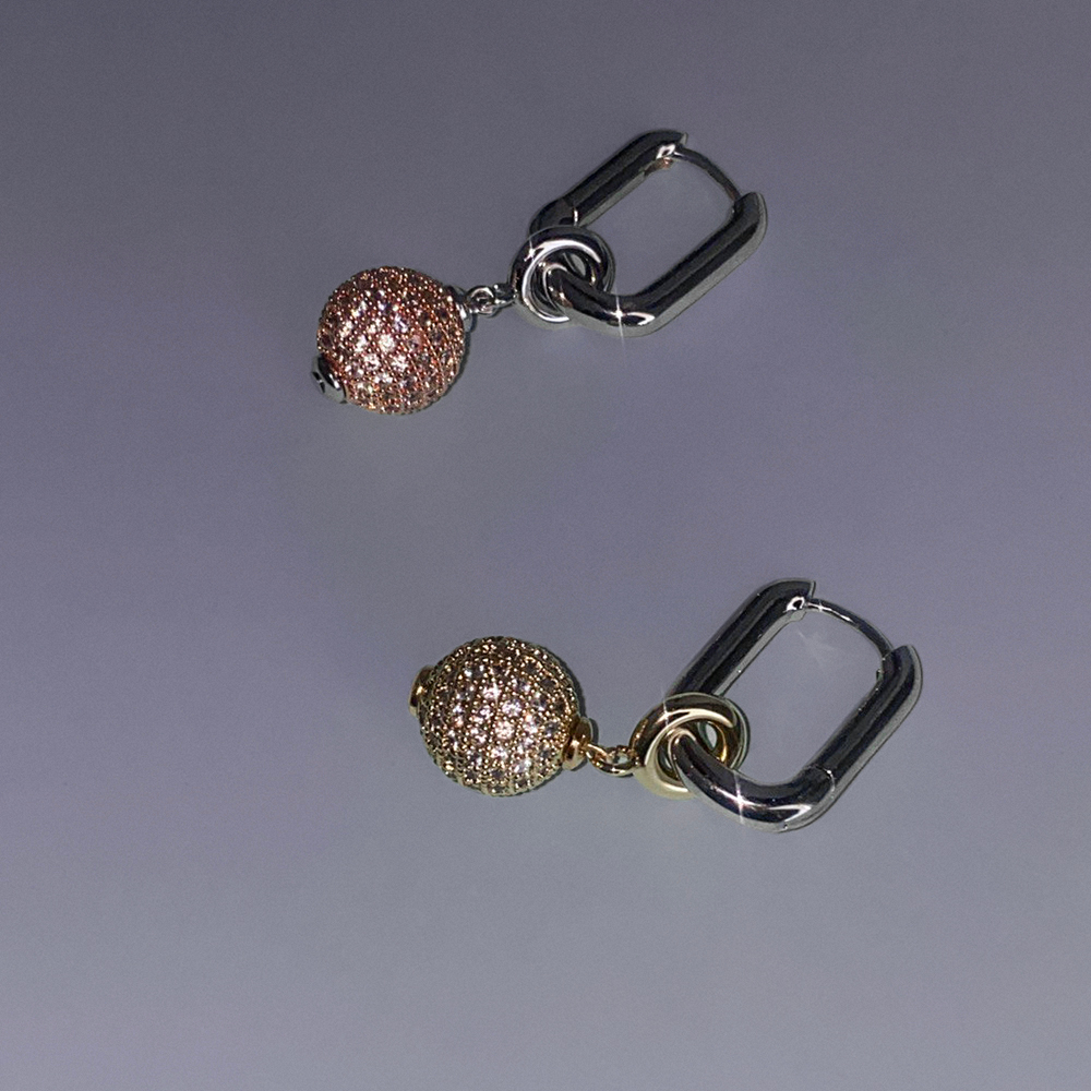 Швензы-овалы (Конго, Бублик) 20*15мм, родирование