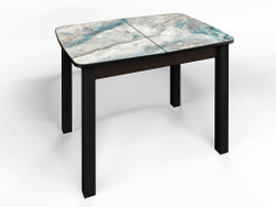 Стол СМ-7 Флорида ноги окрас квадратный венге/черный