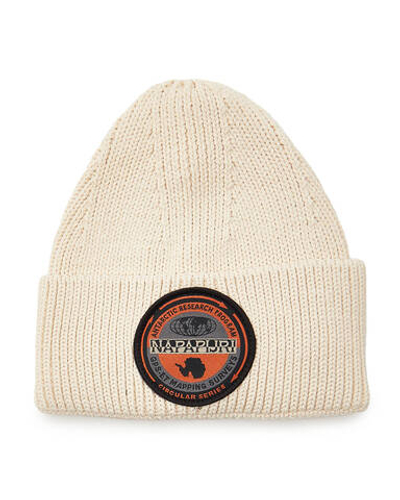 шапка circular Napapijri - бежевый(NP0A4H7X)