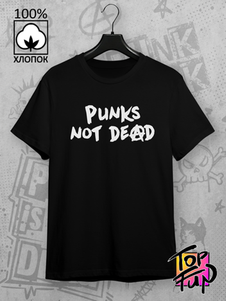 Футболка Punks not dead