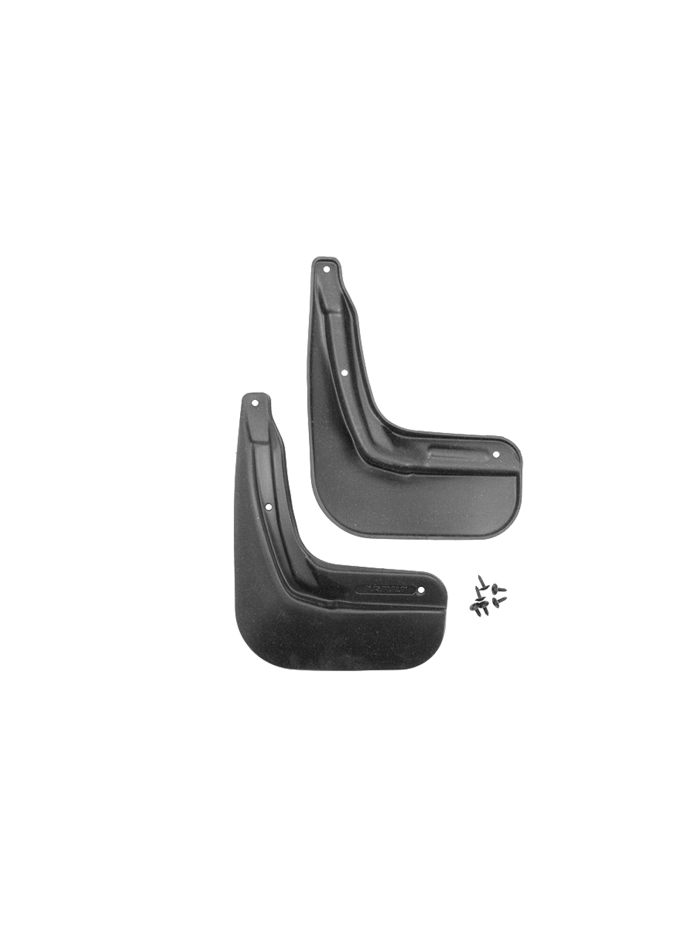 Брызговики задние RENAULT Duster, 2018-, с расширителями арок 2 шт. (optimum) в пакете  NLF.41.45.E13