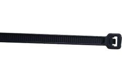 Нейлоновые хомуты Зубр черные, 4.8x500 мм, 100 шт. 309030-48-500