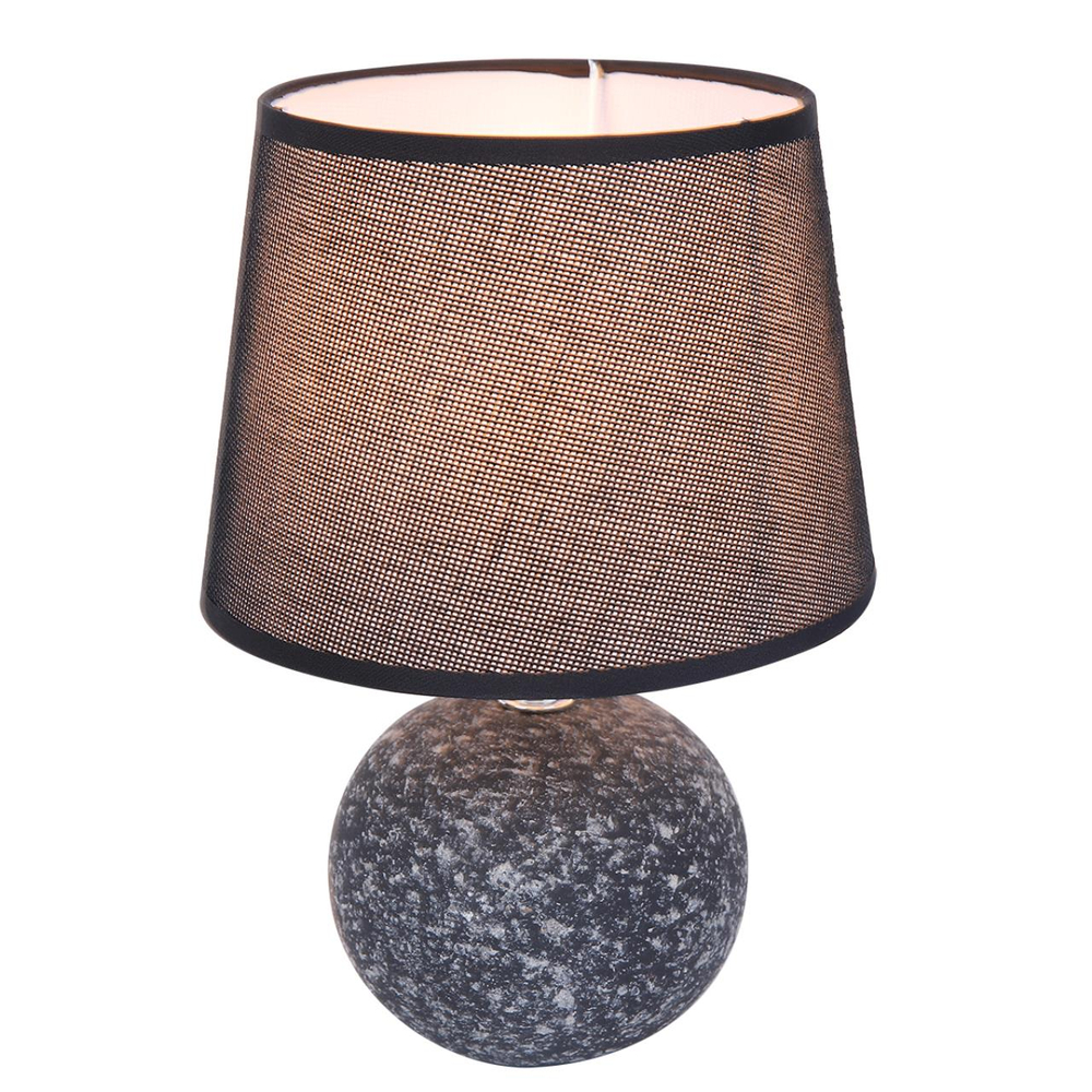 8214/1T CLASSI LN26 505 черный, керамика/текстиль Настольная лампа Е27 1*60W 220V TAREKA