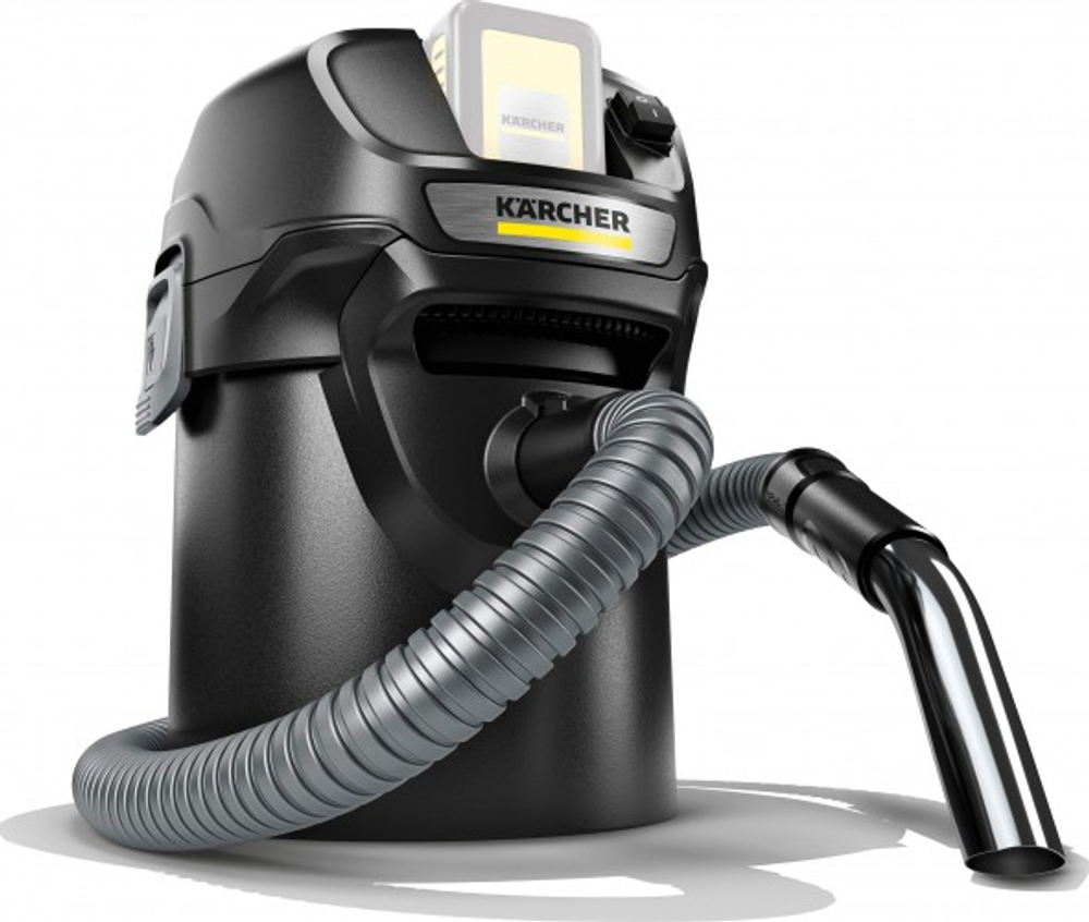 Пылесос аккумуляторный KARCHER AD 2 Battery Set для золы, с АКБ и З/У 1.348-301.0