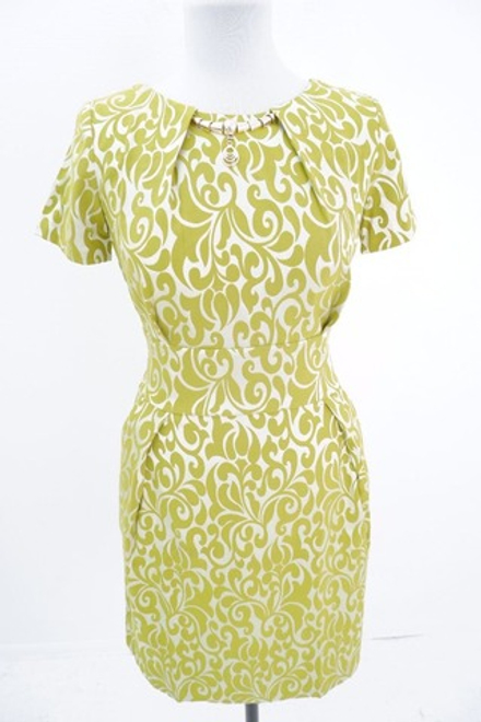 Платье AScool оливковое "с бантом" 44 размер, новое