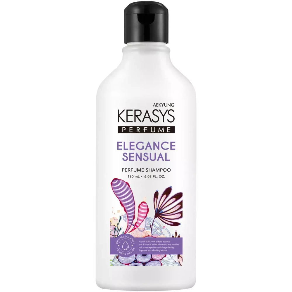 KeraSys Шампунь для тонких и ослабленных волос Elegance Sensual, 180 мл