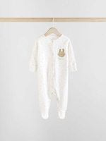 Комбинезон / Cлип для малышей Next E19-693, 5 шт., Бежевый, Молочный