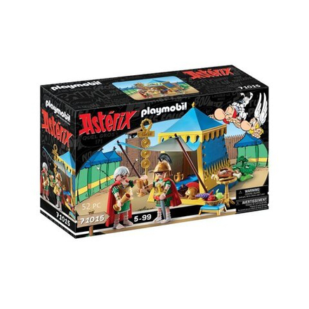 Playmobil - Астерикс: палатка командира с генералами 71015