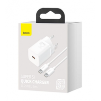 Блок питания Baseus Super Si Quick Charger + кабель 25w