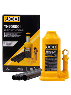 Домкрат бутылочный 8т JCB JCB-TH908001