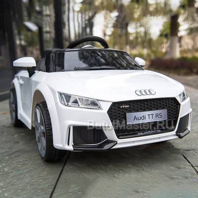 Детский электромобиль "AUDI TTRS" 12V, белый