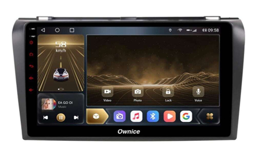 Штатная магнитола OWNICE OL-9503-P для Mazda 3 2003-2009 (BK) на Android 10.0