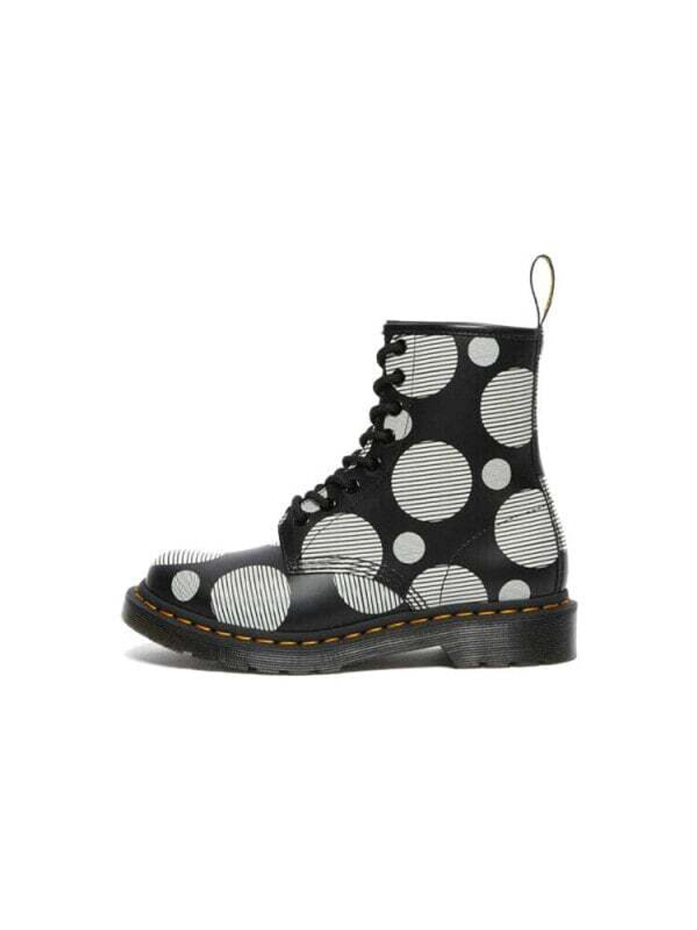 Ботинки Dr. Martens 1460 Polka Dot Smooth Leather 'Black'