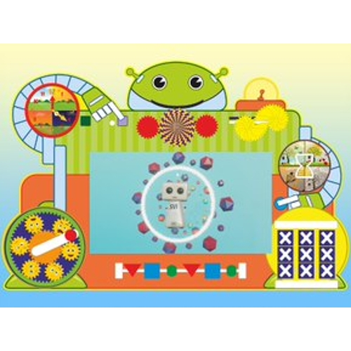Интерактивный бизиборд SVI Робот, 4-5 лет