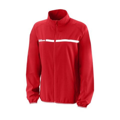 Женская теннисная куртка Wilson Team II Woven Jacket W - Red