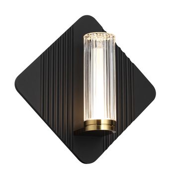 Бра 6W 4000K V000201L черный Rilievo Indigo