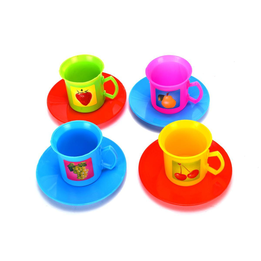 Набор посуды "Кофейный" 4предм. в сумке ПВХ (Юг-пласт)