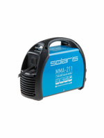 Сварочный инвертор Solaris MMA 211, ручная дуговая MMA-сварка, цифровая индикация, 20-210A, 5.6 кВ·А