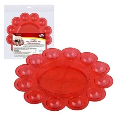 Подставка для кулича и яиц «Пасхальное» d тар-27см, d кулич-13 см МП76-53