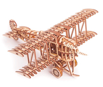 Механический 3D-пазл из дерева Wood Trick Самолет