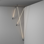 DK7505-BK Cветильник-трос в оплетке FLEX со светодиодом 5м 24V DC 86W 360° 3000К IP20 черный Цветопередача: &amp;gt;90, Световой поток: 3850Лм