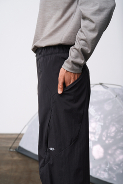 Брюки Nothomme Blue Outdoor Functional Wide-Leg Straight Work Pants "Black Grey"