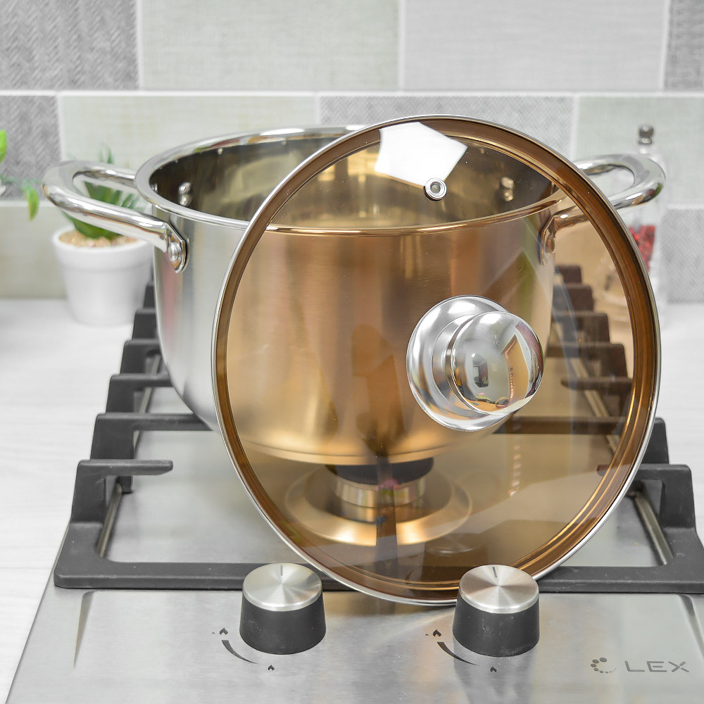 Кастрюля 3,2л из нержавеющей стали