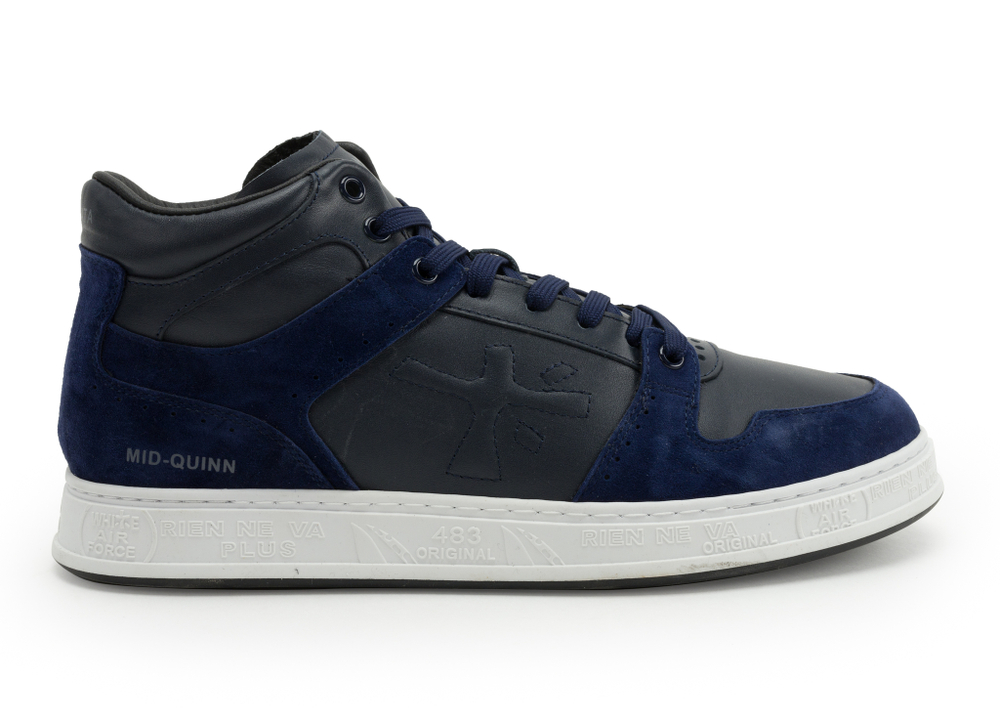 Premiata Steven (Blue/White) [WINTER]