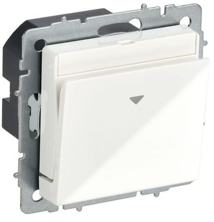 Выключатель карточный BRITE 30А ВС10-1-8-БрБ механизм бел. IEK BR-V11-0-10-K01