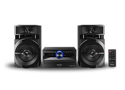 Музыкальный центр Panasonic SC-UX100E-K черный, 300 Вт, CD, CDRW, FM, USB, BT