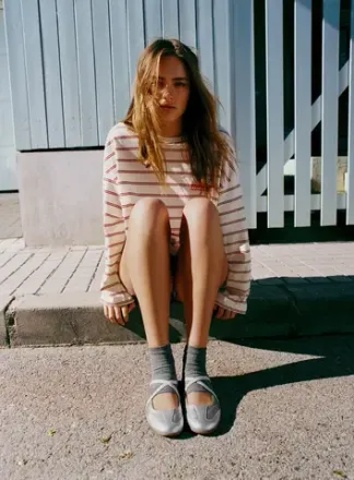 Балетки-кроссовки