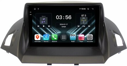 Магнитола для Ford Kuga 2 2012-2019 (без SYNC) - FarCar DX362M монитор 9.5" IPS на Android 13, 4+64Гб, CarPlay