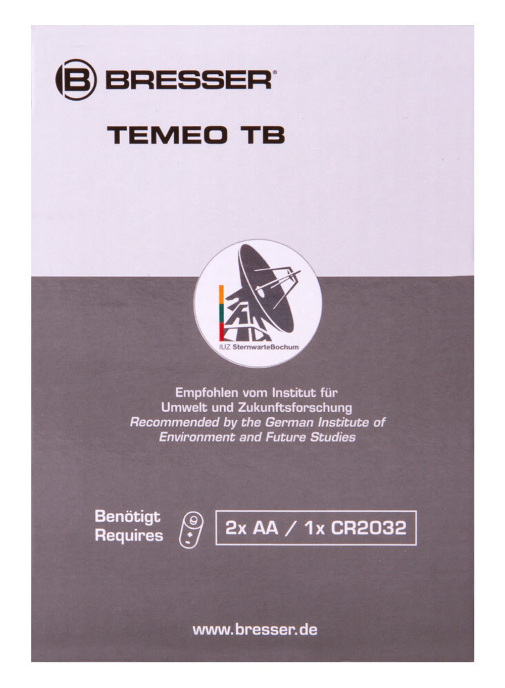 Метеостанция Bresser Temeo TB с радиоуправлением