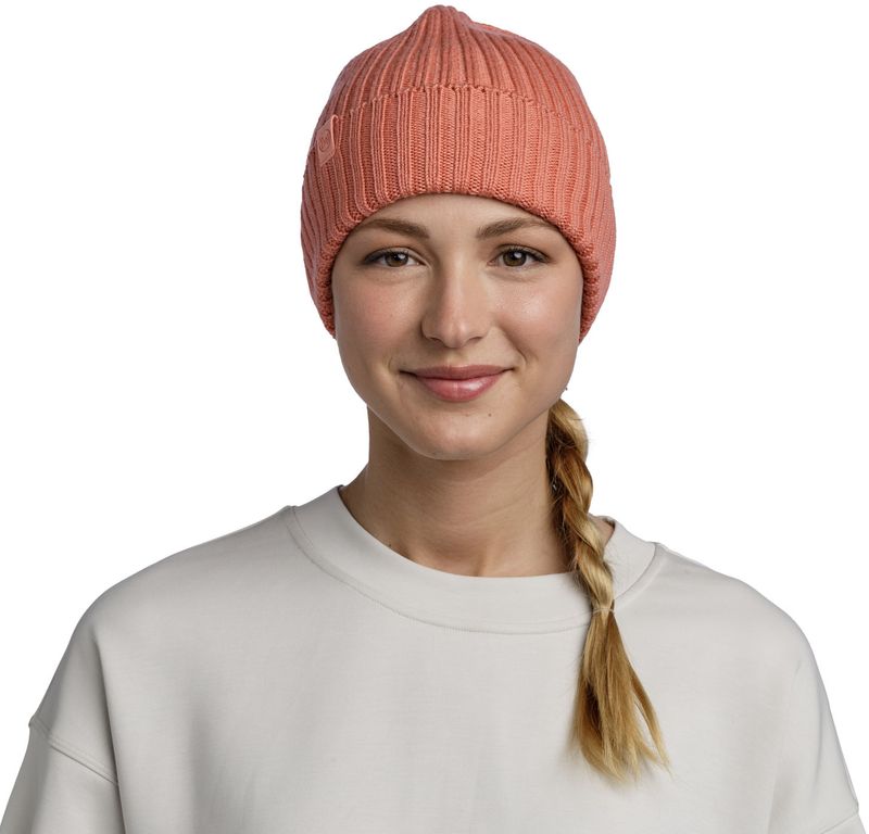 Вязаная шерстяная шапка Buff Knitted Hat Norval Crimson Фото 4