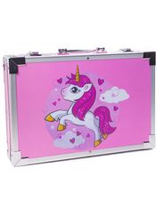 Набор для рисования "Чемодан творчества" розовый