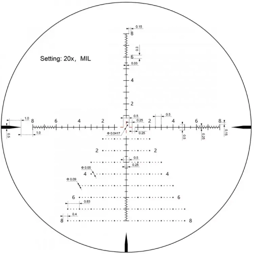 Прицел Vector Optics Taurus GENII 3-24x56 ED SFP (SCOL-55)