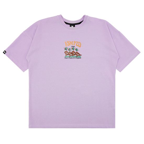 Футболка HOOK Органик оверсайз Сирень