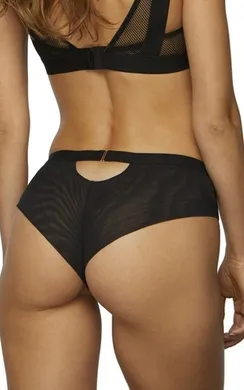 748/2-B LARA BLACK Трусы бразильяно