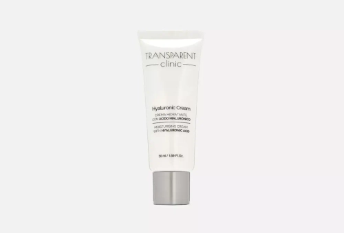 Крем с гиалуроновой кислотой | TRANSPARENT clinic Hyaluronic Cream, 50мл