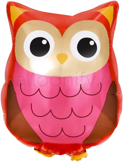 Шар (21''/53 см) Фигура, Лесная Сова, 1 шт.
